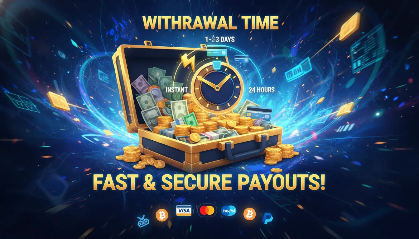 Captain Spins withdrawal time