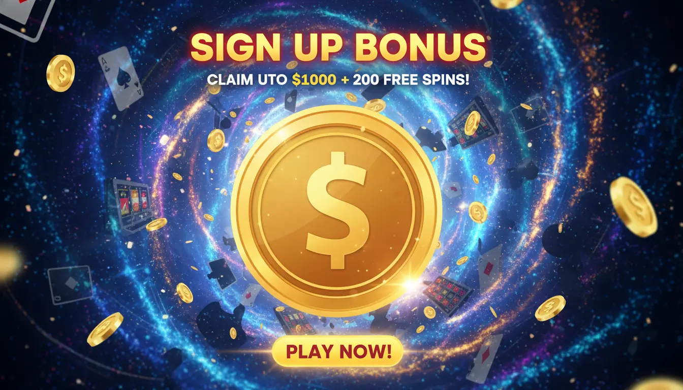 Captain Spins casino sign up bonus