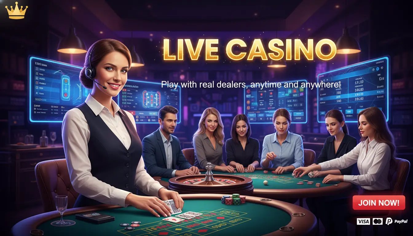 Captain Spins live dealer casino